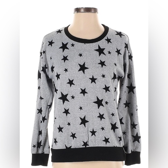 jolie & joy Sweaters - Silver Stars Pullover